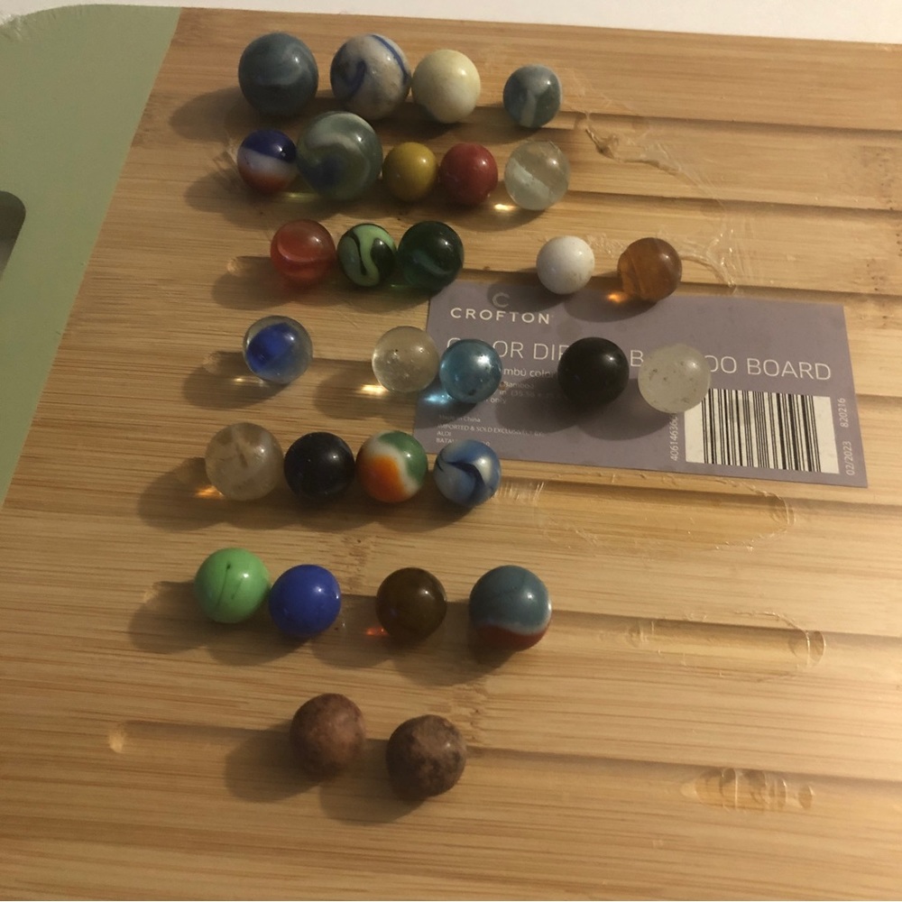 Vintage Antique Marbles
